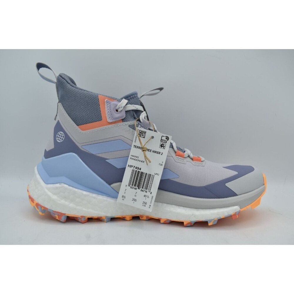 Adidas Womens Size 8.5 Outdoor Terrex Free Hiker 2 GTX Gore-Tex Hiking Boots - Picture 7 of 11